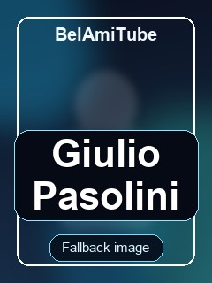 Giulio Pasolini model profile photo on BelAmiTube
