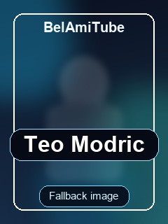 Teo Modric model profile photo on BelAmiTube