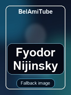 Fyodor Nijinsky model profile photo on BelAmiTube