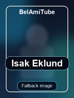 Isak  Eklund model profile photo on BelAmiTube