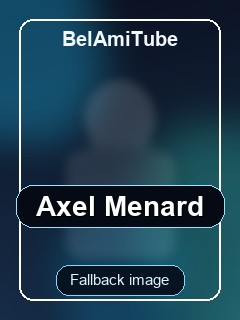 Axel Menard model profile photo on BelAmiTube